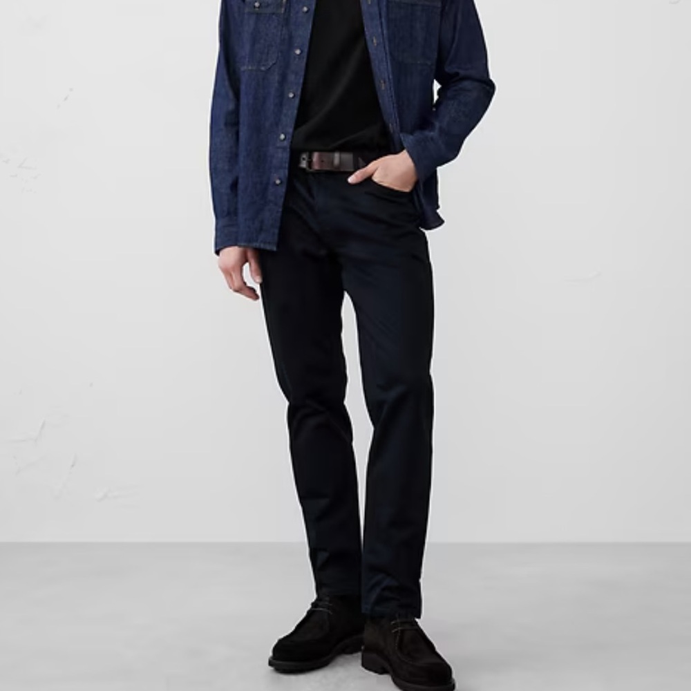 NWT | Banana Republic | Travel Jean | Athletic Fit | Men's Black Jeans